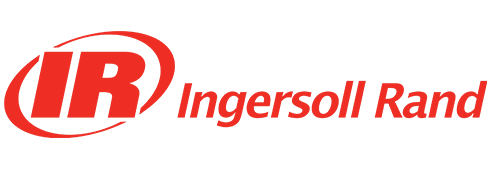 The image displays the logo of Ingersoll Rand, a diversified industrial company recognized for manufacturing tools, Arle Compressors of Florida, pumps, and handling equipment. The logo is stylized with