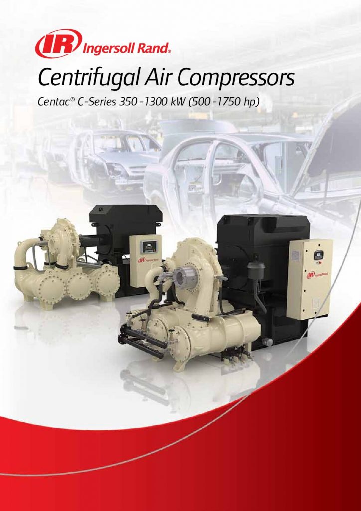 Advanced centrifugal air compressors by Arle Compressors of Florida: the CENTAC® C-Series 350-1300 kW (500-1750 HP) - engineering excellence for high-performance