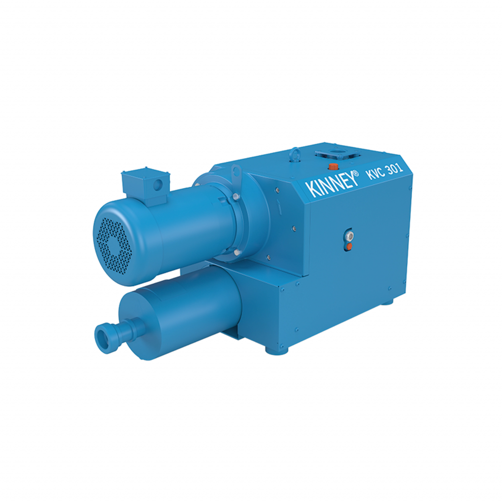 Kinney KVC 301 dry claw vacuum pump side view